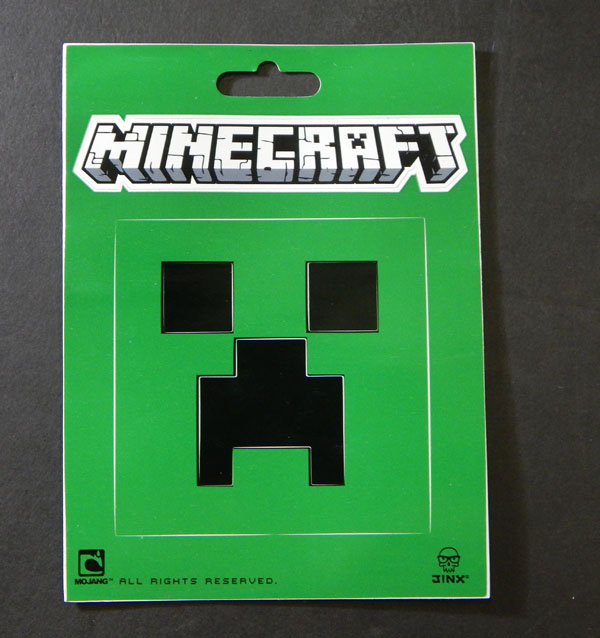 minecraft creeper car bumper sticker decal official jinx mojang