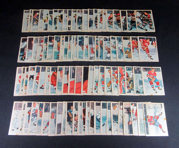 1953 54 Parkhurst Hockey Set 100 F VG BV $4500 Howe Beliveau Richard 