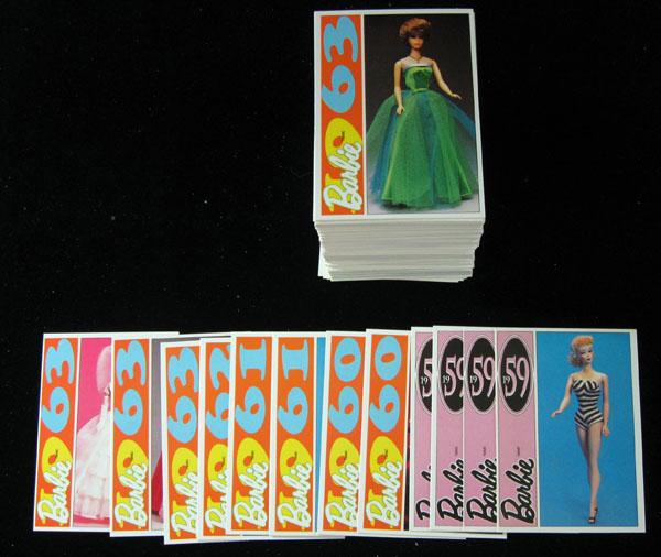 1991 Action Barbie Trading Card Set (196) NM/MT  